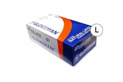 Non Sterile Non Powdered Laytex Examination Gloves - Large - Institute Of Clinically Applied Holistic Therapy
